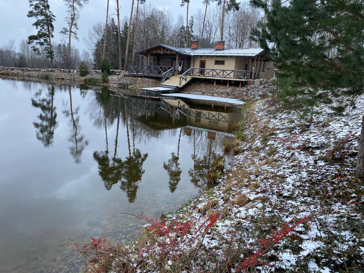 Dzirnavas Pirtsmaja Villa Cesvaine Exterior photo