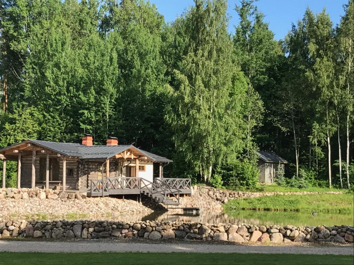 Dzirnavas Pirtsmaja Villa Cesvaine Exterior photo